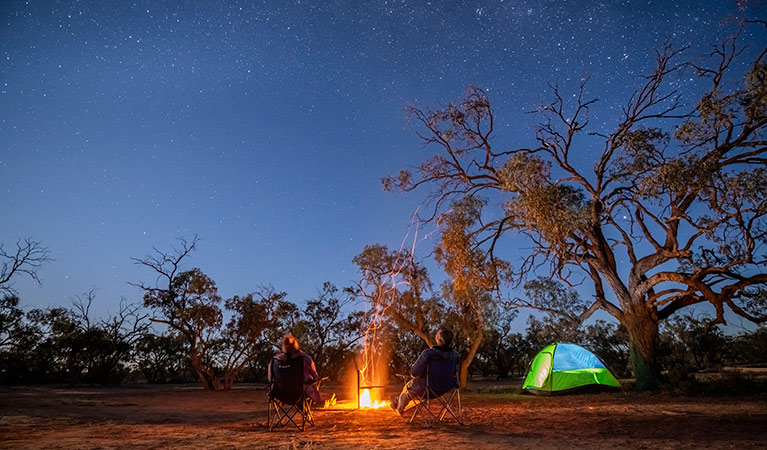 Emu Lake Campground, Kinchega National Park