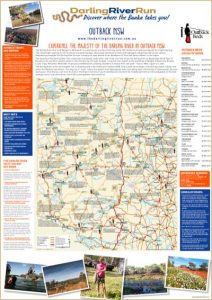 Darling River Run Travel Map