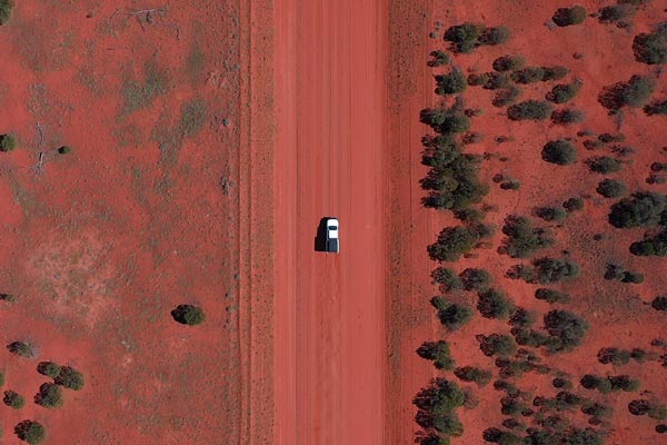 The Darling River Run Outback Travel Map